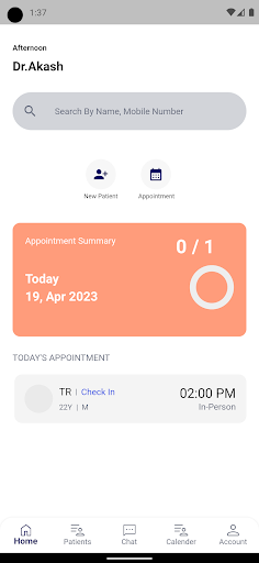 Curola Clinic (For Doctors) Screen 2