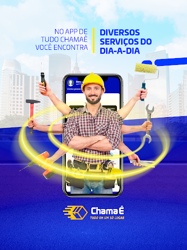 Android application Chamaê Parceiro screenshort