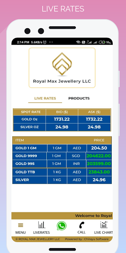 Royal Max Jewellery Screen 3