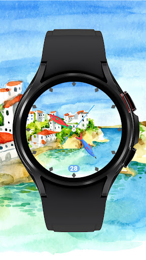Seaside Village Watch Face screenshot 16