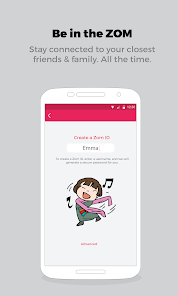 Captura de Pantalla 2 Zom Mobile Messenger android