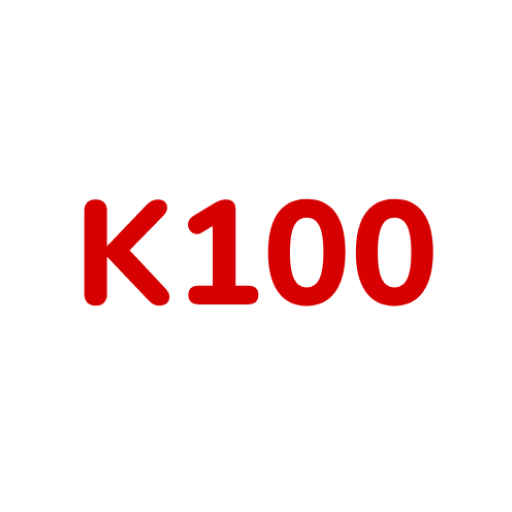 K100 logo