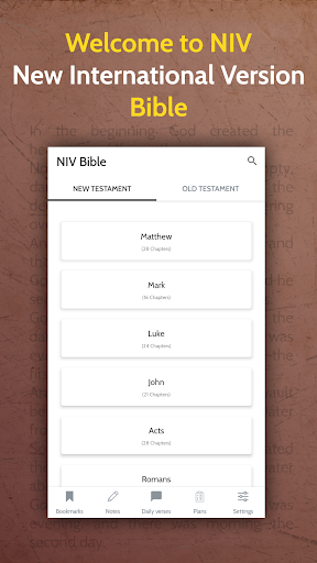 Android application NIV Bible: offline reading app screenshort