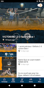 Nantes Ru00e9zu00e9 Mu00e9tropole Volley 4.9.27 APK screenshots 4