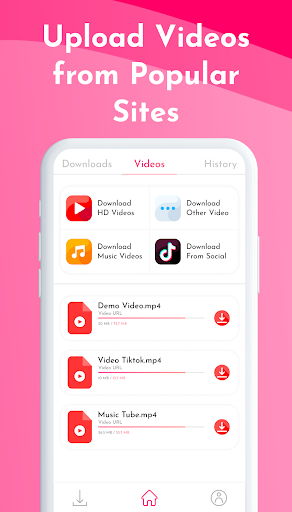 Tube Video Download Screen 3