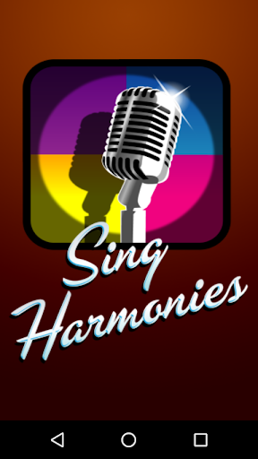 Android application Sing Harmonies screenshort