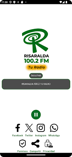 Risaralda 100.2 FM TU RADIO Screen 3