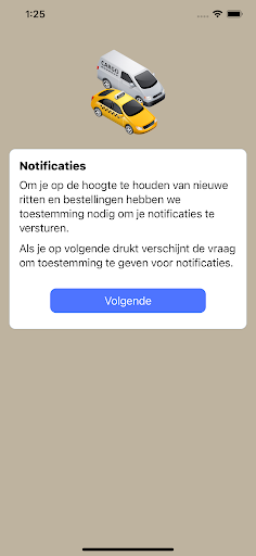 Rittenservice Screen 3