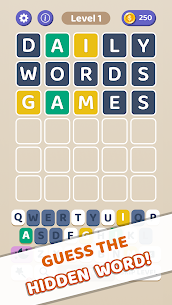 Modded Wordy – Daily Word Challenge Apk New 2022 3