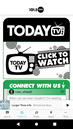 101.5 Today Radio Screen 3