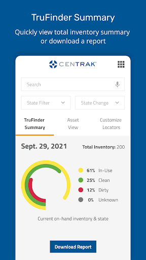 CenTrak TruView TruFinder Screen 3