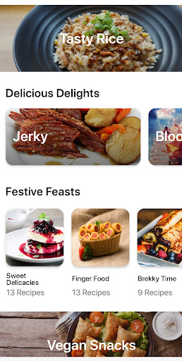 Screenshot of Air Fryer Oven Recipes App