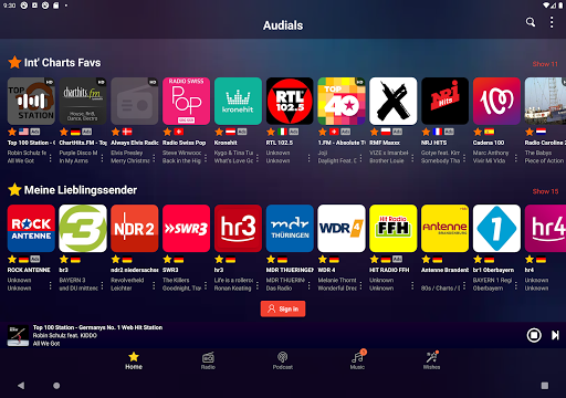 Audials Play u2013 Radio Player, Recorder & Podcasts 9.3.8-0-g714ebeffb Screenshots 7
