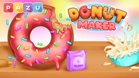 Donut Maker Cooking Games Mod APK (Unlimited Money) 1