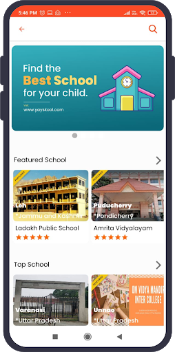 Android application Yayskool - Online Courses screenshort