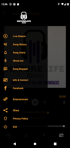 Mature Life Radio Screen 2