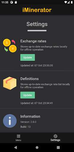 iMinerator - Invest & Bitcoin Screen 3