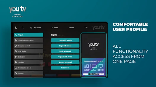 youtv - for AndroidTV 7