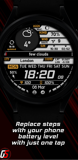 GS Weather 4 Watch Face Screen 2