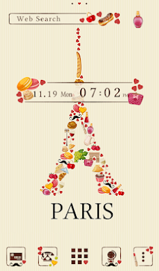 オシャレな壁紙アイコン Sweet Paris 無料 Androidアプリ Applion