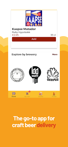 Android application Sunny Barrels Beer Marketplace screenshort