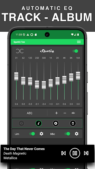 SpotiQ Ten - Equalizer Booster screenshots