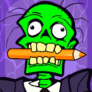 Animated Zombies Coloring Pages