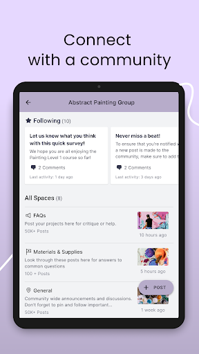 Screenshot of Thinkific