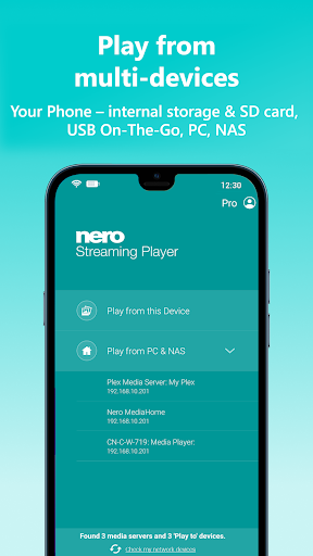 Nero Streaming Player Pro Screen 2