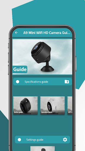 A9 Mini Wifi HD Camera Guide Screenshot 3 - AppWisp.com