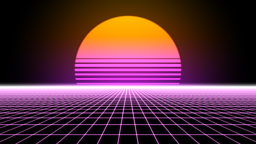 Screenshot of Retrowave Live Wallpapers