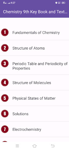 Chemistry 9th Key and Textbook Screen 2