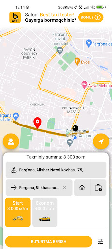 Best Taxi Screen 3