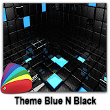Theme - Blue Black icon