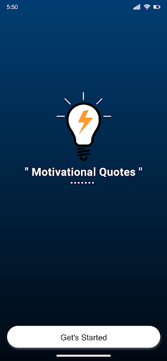 Android application IQuote screenshort
