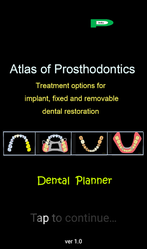 Android application Dental Planner : Tx plan screenshort