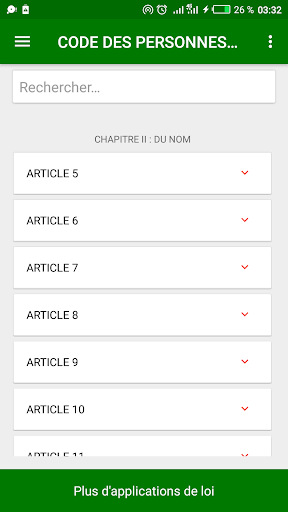 TOSSIN : Code de la famille Screen 2