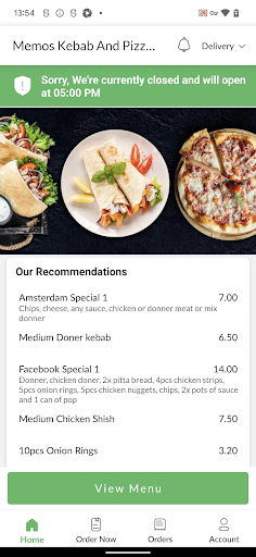 Memos Kebab And Pizza House Screen 2