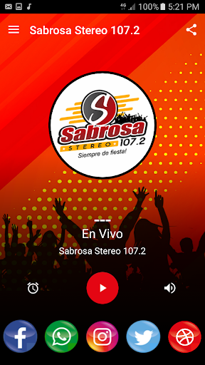 Sabrosa Stereo 107.2 FM screenshot 3
