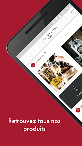 Android application L'Explorateur du Goût screenshort