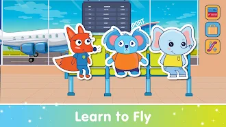 Game screenshot 空港ゲーム  と 飛行機ゲーム 子供 - 航空機ゲーム apk download