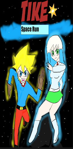 Android application Tike Space Run screenshort