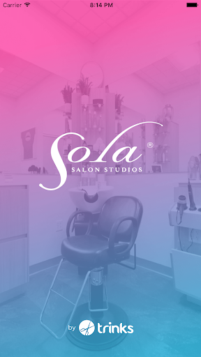 Android application Sola Salon Studios screenshort