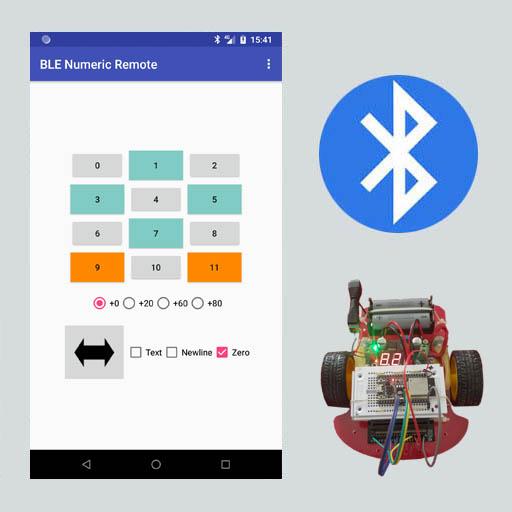 BLE Numeric Remote