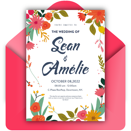 Invitation Card Maker & Design logo