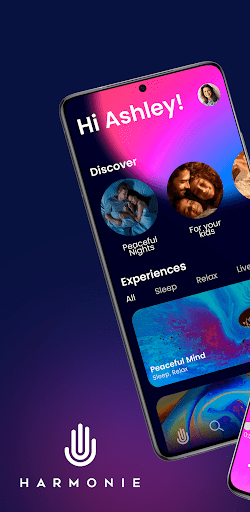 Android application Harmonie - Sleep. Relax. Live. screenshort