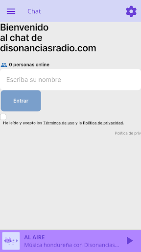 Disonancias Radio Screen 3