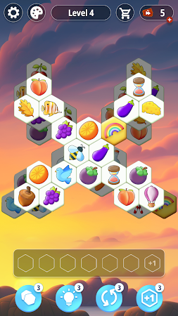 Game screenshot Hexa Tile - マッチパズル hack