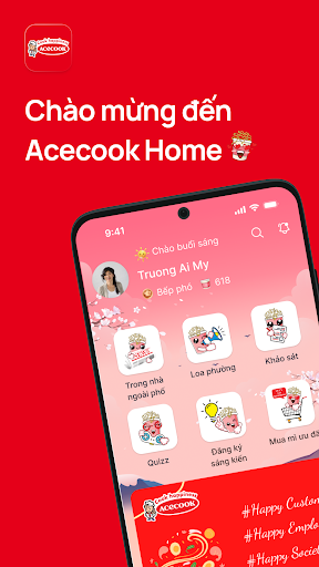 Android application Acecook Home screenshort