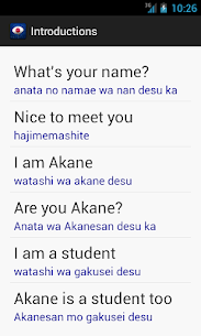 Learn Japanese Phrasebook For PC 3